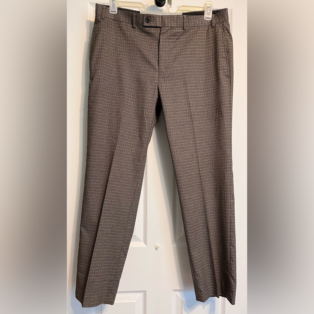 Lauren Ralph Lauren, Men's Classic-Fit Flat Front Suit Pants, W36/L30